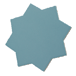 Porto Star Azure 16.8x16.8 cm - carrelage NAIS