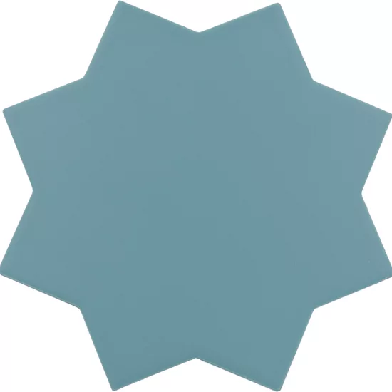 Carrelage Porto Star Azure 16,8x16,8 cm - détail du carreau 2