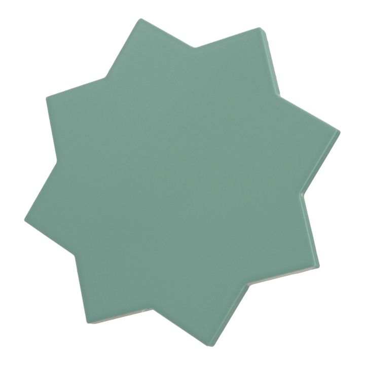 Porto Star Pickle Green 16.8x16.8 cm - carrelage NAIS