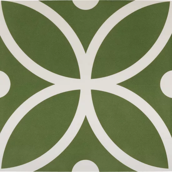 Carrelage Rivoli Bergen Verde 20x20 cm - détail du carreau