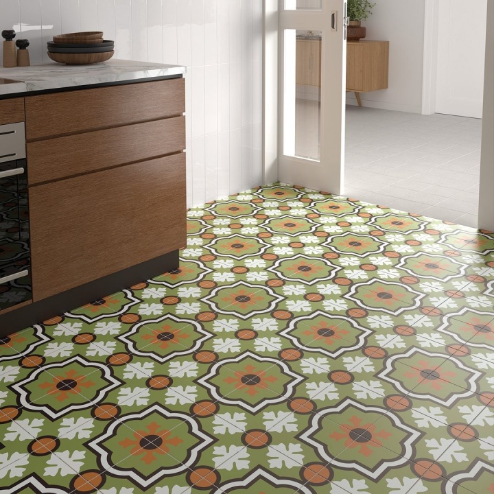 Rivoli Monaco Verde 20x20 cm - carrelage NAIS - image 4