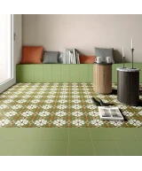 Carrelage Rivoli Green 20x20 cm - vue d’ambiance