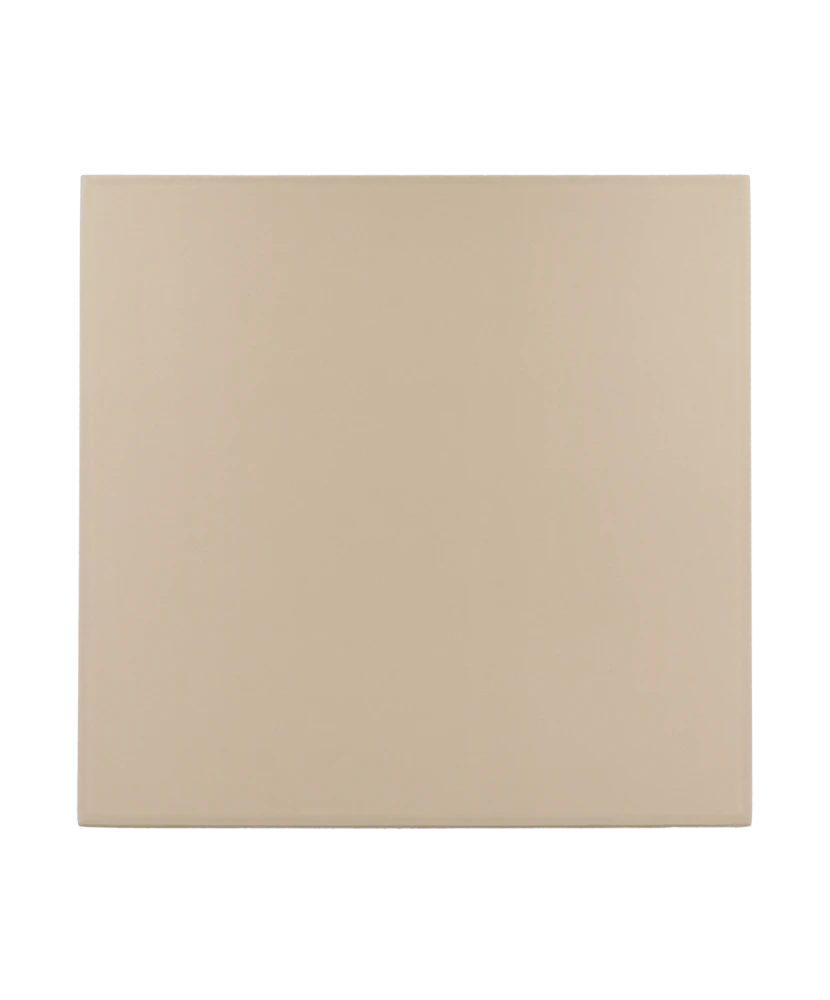 Carrelage Rivoli Beige 20x20 cm - vue de face du carreau