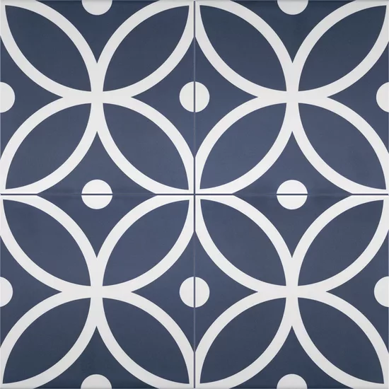 Carrelage Rivoli Bergen Azul 20x20 cm - panneau de carreaux