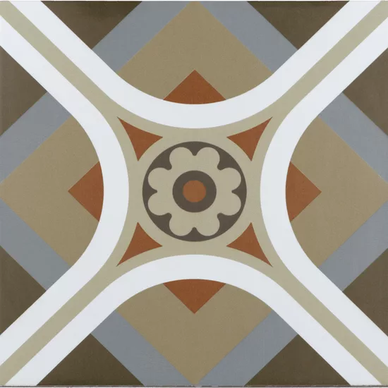 Carrelage Rivoli Cinque 20x20 cm - vue de face du carreau