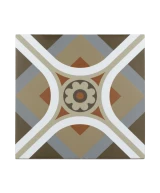 Carrelage Rivoli Cinque 20x20 cm - vue de face du carreau