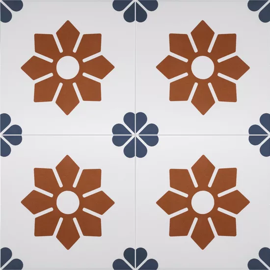 Carrelage Rivoli Fiore 20x20 cm - panneau de carreaux