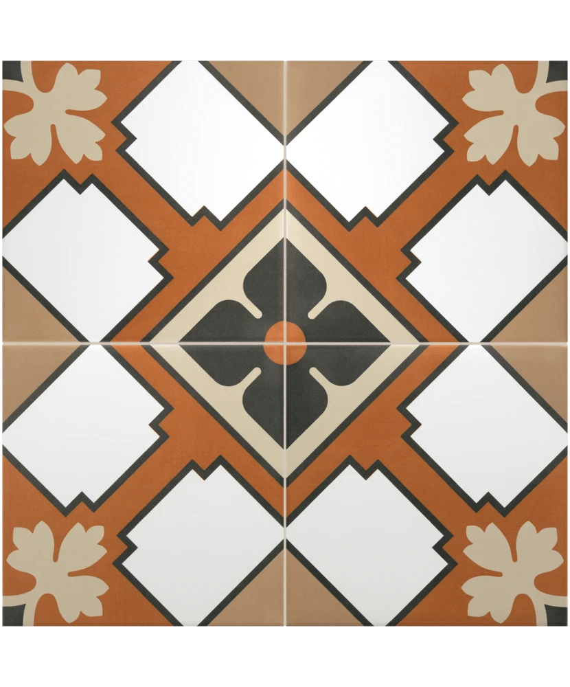 Carrelage Rivoli Turin 20x20 cm - panneau de carreaux