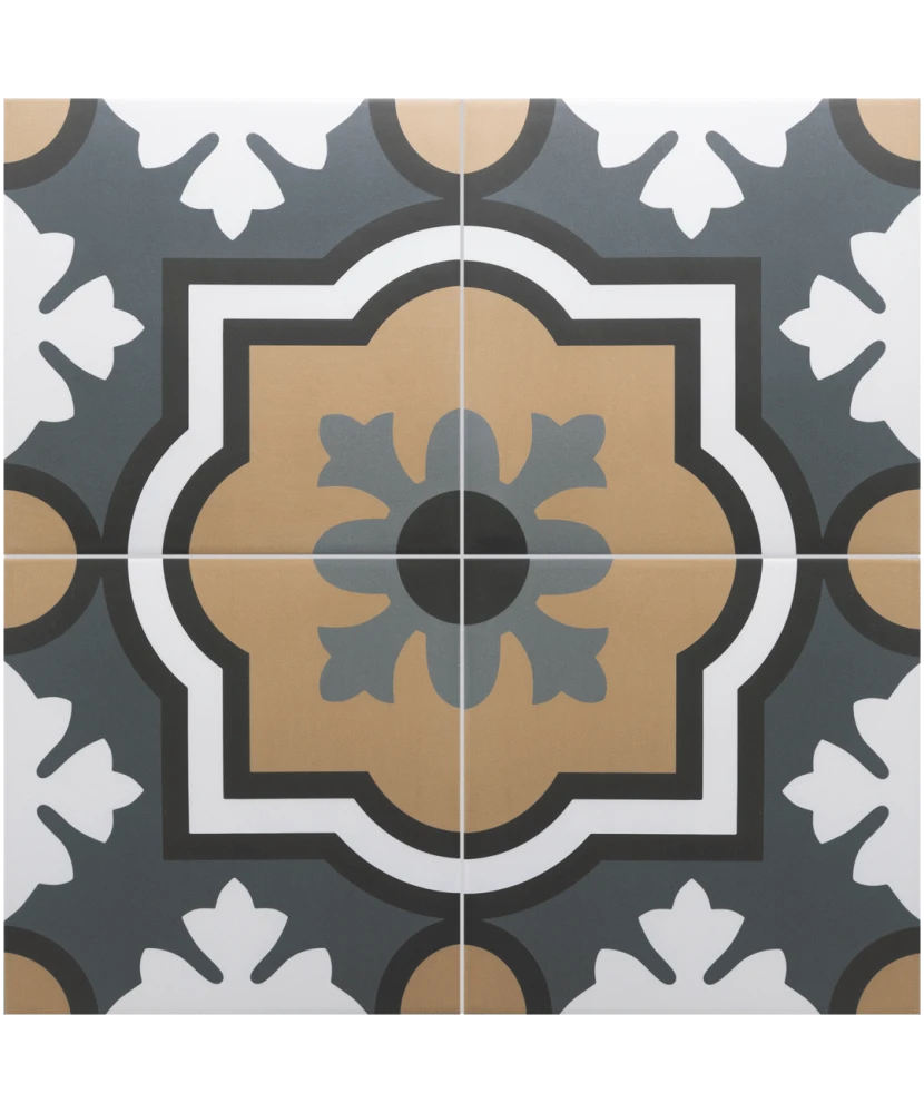 Carrelage Rivoli Monaco Gris 20x20 cm - panneau de carreaux