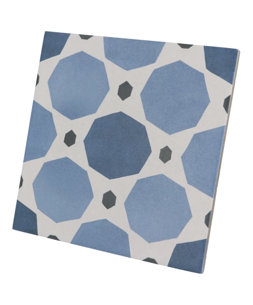 Carrelage Caprice Sapphire Colours 20x20 cm - détail du carreau