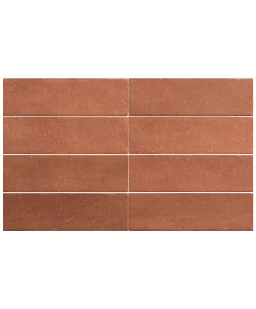 Carrelage Fango Cotto 5x15 cm - détail du carreau 2
