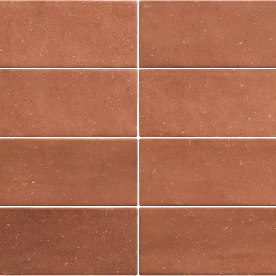 Carrelage Fango Cotto 5x15 cm - détail du carreau 2