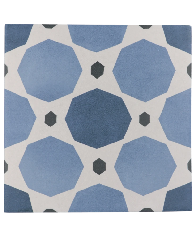 Carrelage Caprice Sapphire Colours 20x20 cm - détail du carreau 2
