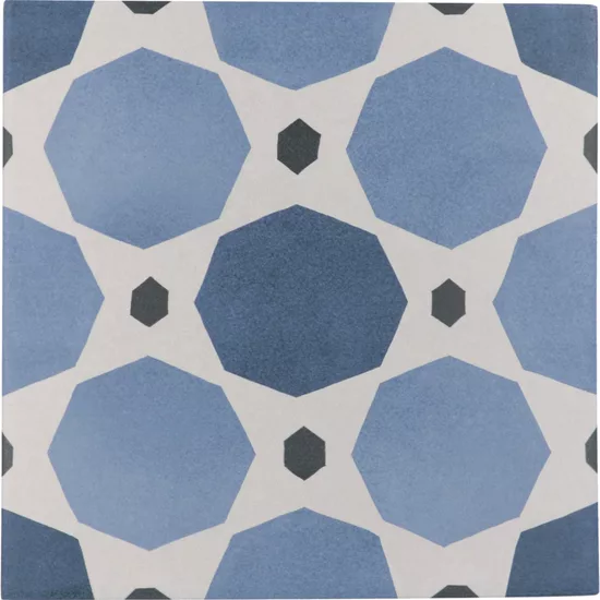 Carrelage Caprice Sapphire Colours 20x20 cm - détail du carreau 2