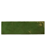 Carrelage Fango Green Gloss 5x15 cm - détail du carreau 3