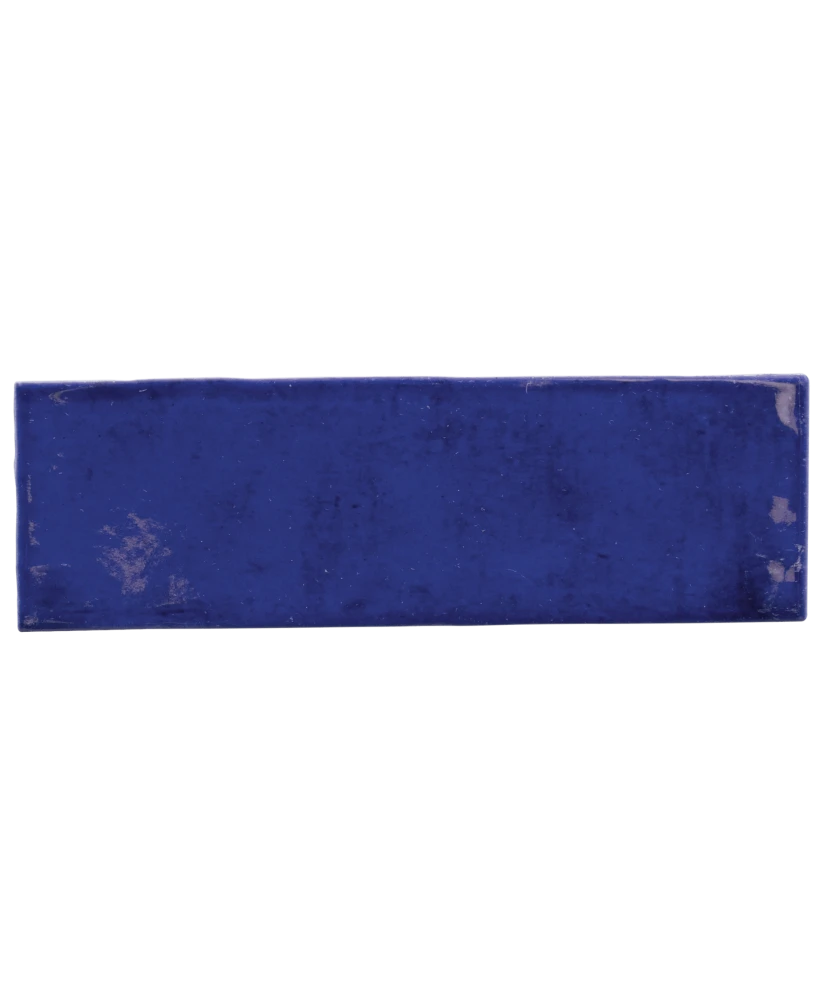 Carrelage Fango Cobalt Gloss 5x15 cm - détail du carreau 3
