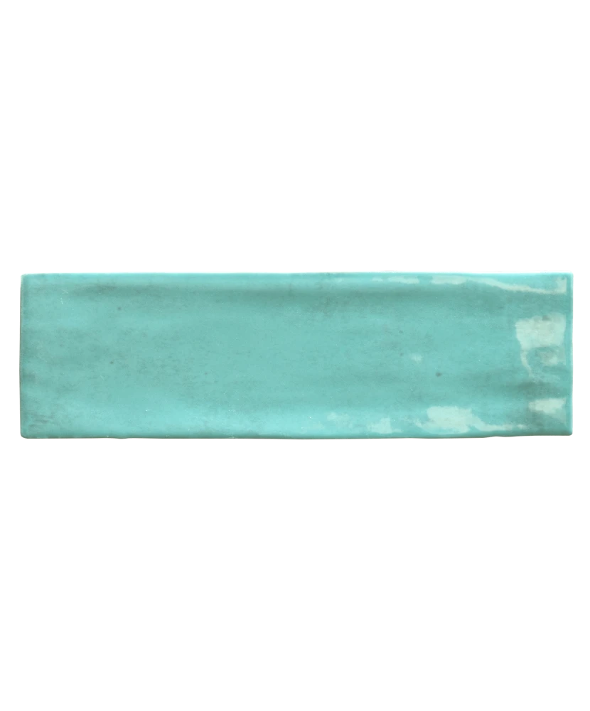 Carrelage Fango Aquamarine Gloss 5x15 cm - détail du carreau 3