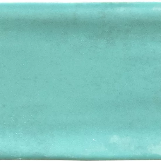 Carrelage Fango Aquamarine Gloss 5x15 cm - détail du carreau 3
