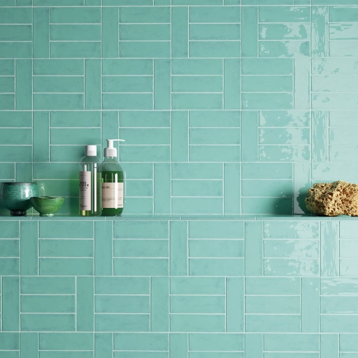 Fango Aquamarine Gloss 5x15 cm - carrelage NAIS - image 5