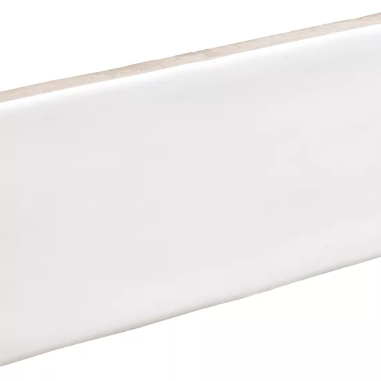 Carrelage Fango Blanc Gloss 5x15 cm - détail du carreau