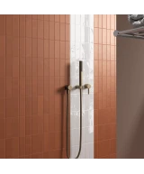 Carrelage Fango Blanc Gloss 5x15 cm - vue d’ambiance 4