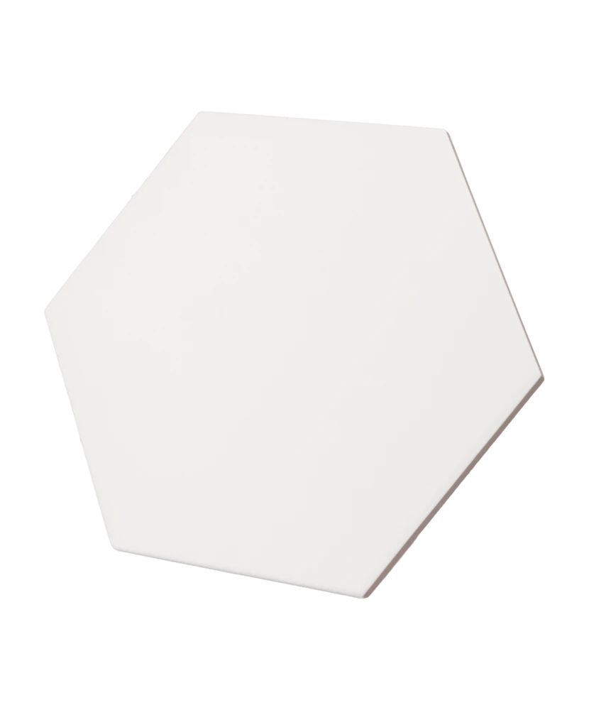 Carrelage Coimbra White 17,5x20 cm - vue latérale du carreau