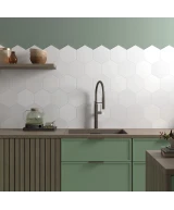 Carrelage Coimbra White 17,5x20 cm - vue d’ambiance