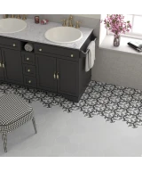 Carrelage Coimbra Oxford Gray 17,5x20 cm - vue d’ambiance 2
