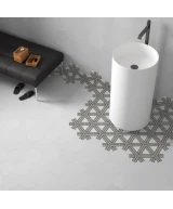 Carrelage Coimbra Oxford Gray 17,5x20 cm - vue d’ambiance 4