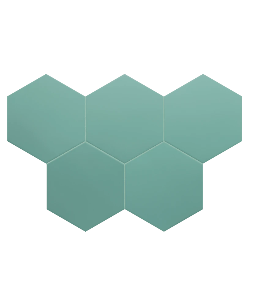 Carrelage Coimbra Jade 17,5x20 cm - détail du carreau