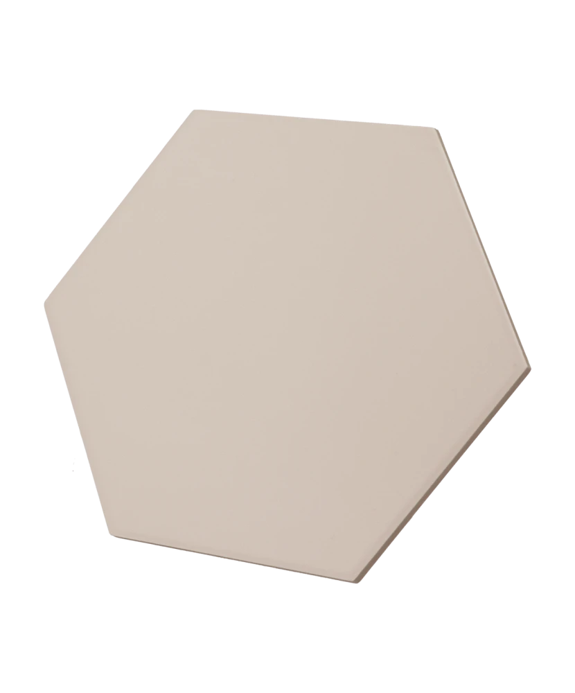 Carrelage Coimbra Taupe 17,5x20 cm - vue latérale du carreau