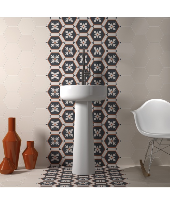 Coimbra Taupe 17.5x20 cm - carrelage NAIS - image 4