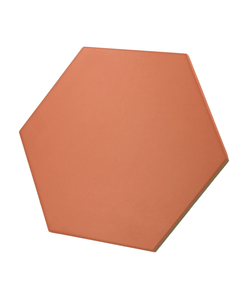 Carrelage Coimbra Warm Siena 17,5x20 cm - vue latérale du carreau