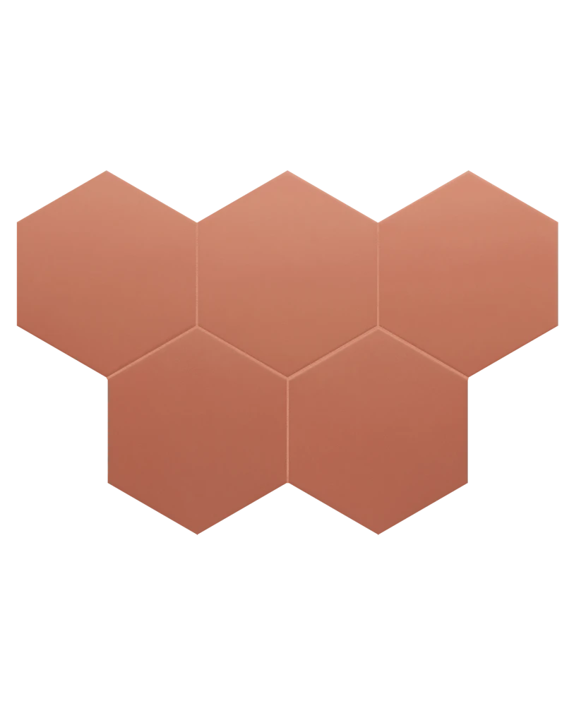 Carrelage Coimbra Warm Siena 17,5x20 cm - détail du carreau