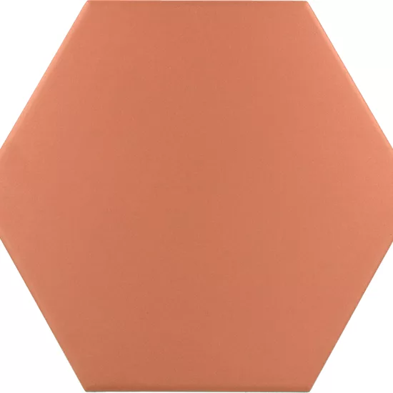 Carrelage Coimbra Warm Siena 17,5x20 cm - vue de face du carreau
