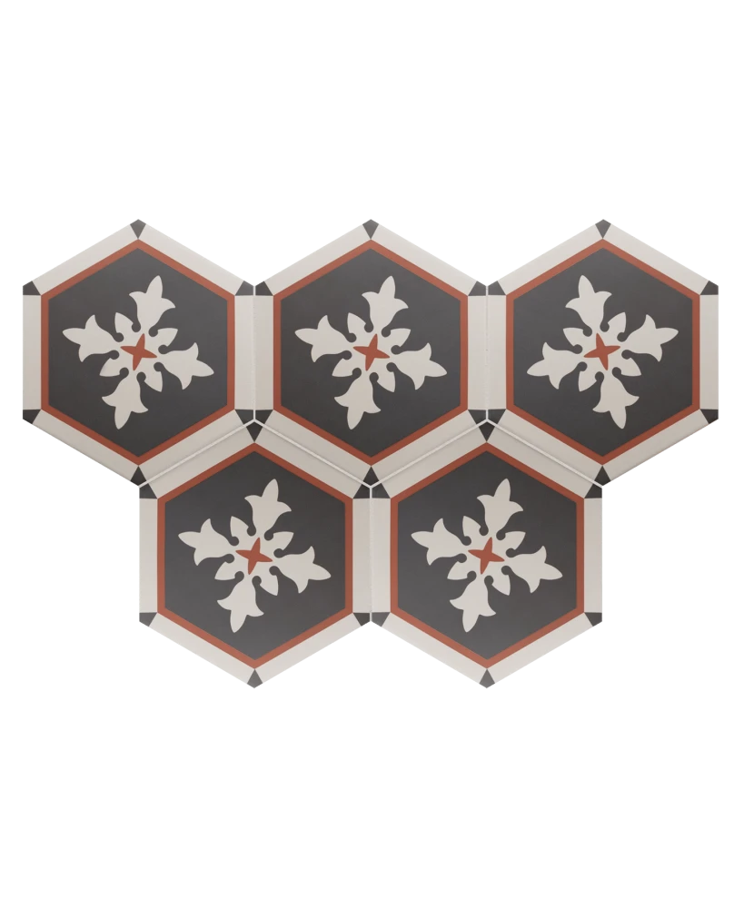 Carrelage Coimbra Aveiro 17,5x20 cm - détail du carreau