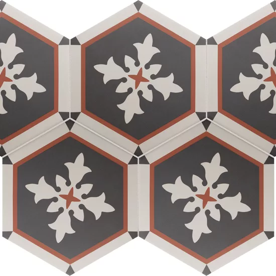 Carrelage Coimbra Aveiro 17,5x20 cm - détail du carreau