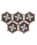 Carrelage Coimbra Aveiro 17,5x20 cm - détail du carreau