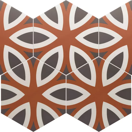 Carrelage Coimbra Dolce 17,5x20 cm - détail du carreau