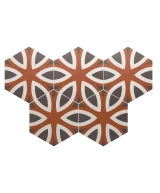 Carrelage Coimbra Dolce 17,5x20 cm - détail du carreau
