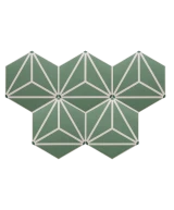Carrelage Coimbra Solar 17,5x20 cm - détail du carreau
