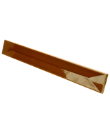 Carrelage Vitral Axis Caramel Reactive 5x40 cm - vue latérale du carreau
