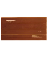 Carrelage Vitral Axis Caramel Reactive 5x40 cm - détail du carreau
