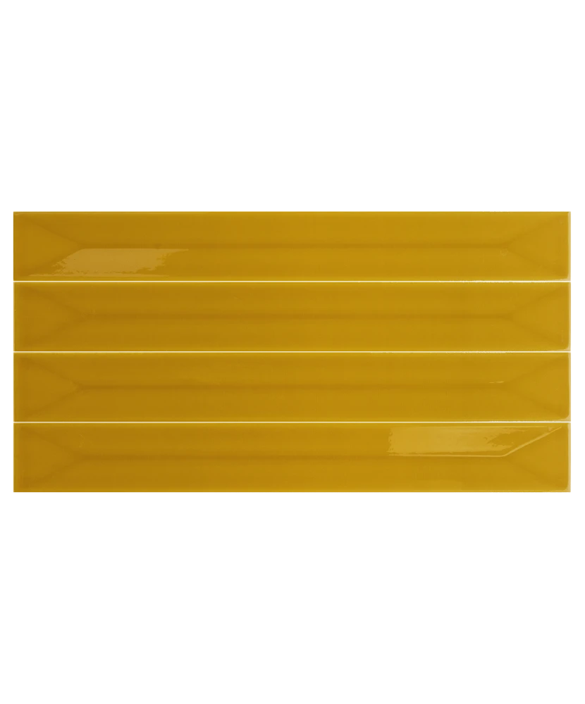 Carrelage Vitral Axis Honey Reactive 5x40 cm - détail du carreau