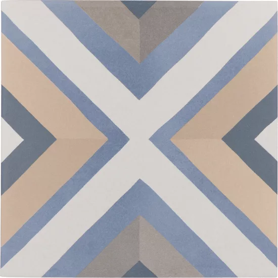Carrelage Caprice Square Colours 20x20 cm - vue de face du carreau