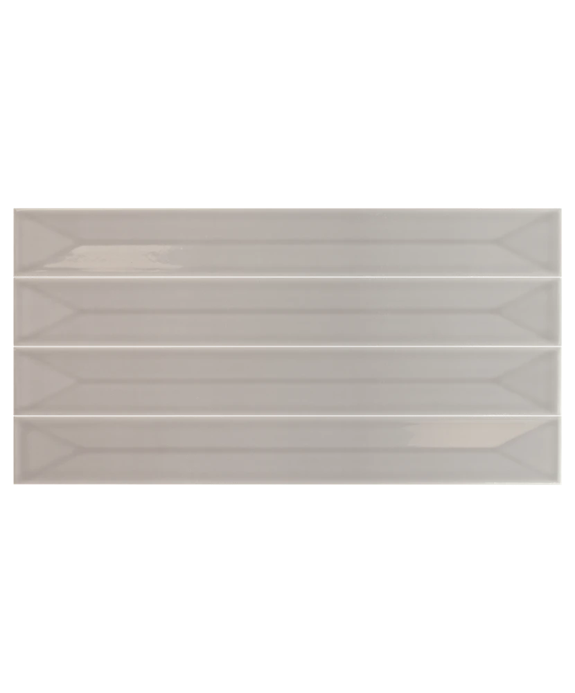 Carrelage Vitral Axis Light Grey 5x40 cm - détail du carreau