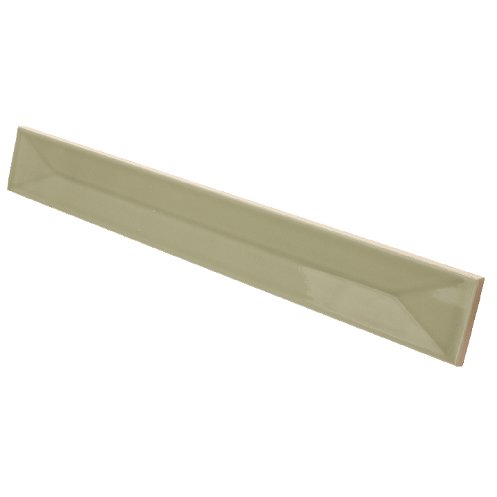 Vitral Axis Olive 5x40 cm - carrelage NAIS