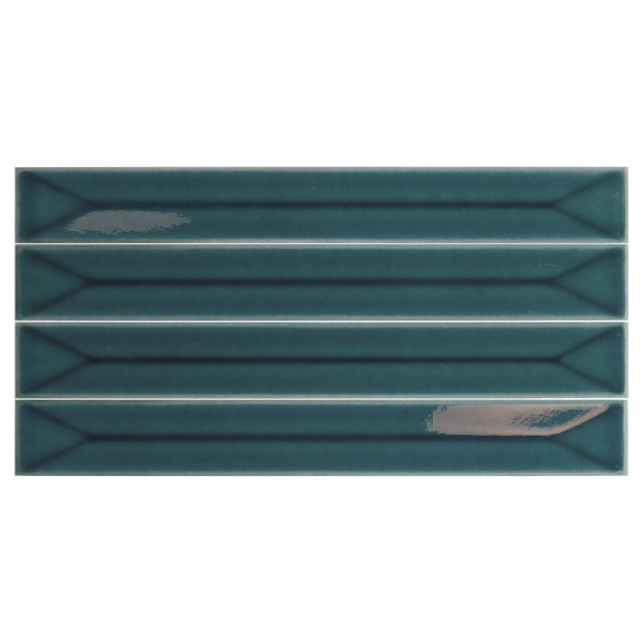 Vitral Axis Petrol Reactive 5x40 cm - carrelage NAIS - image 2