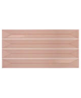 Carrelage Vitral Axis Pink 5x40 cm - détail du carreau
