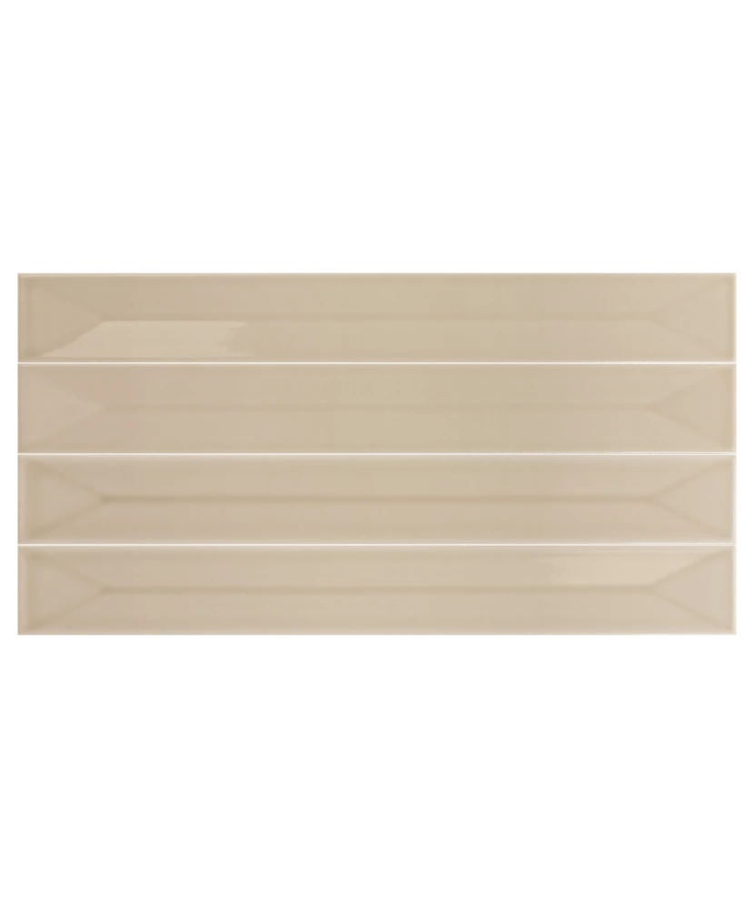 Carrelage Vitral Axis Sand 5x40 cm - détail du carreau